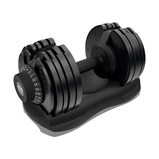 32.5 kg Adjustable Dumbbell – 12-in-1 Weight Set with Quick-Select Dial | Space-Saving Strength Training Dumbbell for Men & Women | Home Gym Fitness Equipment