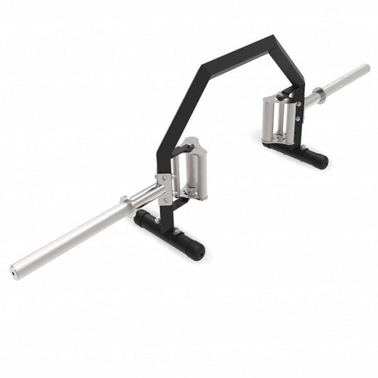 20kg Open Trap Bar – Hex Deadlift Bar with Built-In Jack & Rotating Sleeves – Olympic Compatible – Knurled Grip – Commercial Grade