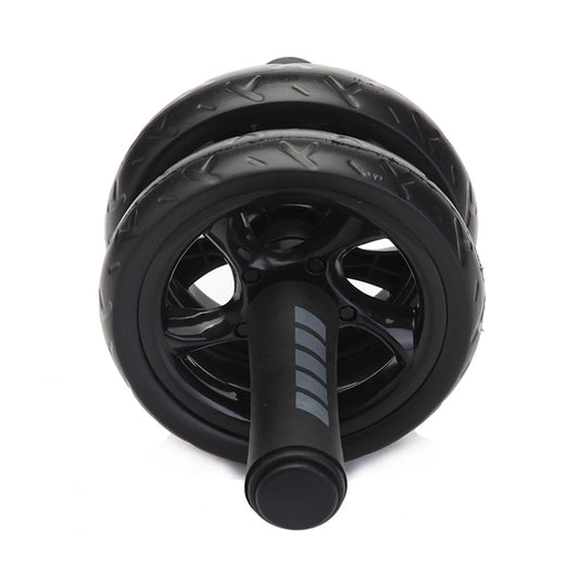 Double-Wheel Ab Roller with Rebound Assist & Knee Pad – Non-Slip Rubber Wheels, Core Strength Trainer for Home Gym & Fitness Workouts