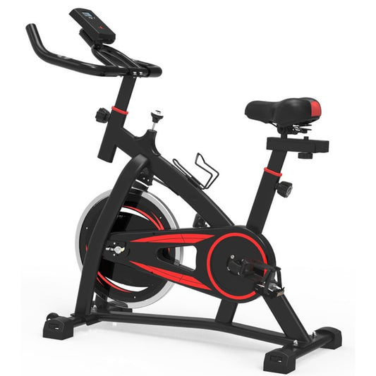 Premium Indoor Exercise Bike – Quiet Belt Drive, LCD Display & Adjustable Resistance – Customisable for Home Workouts