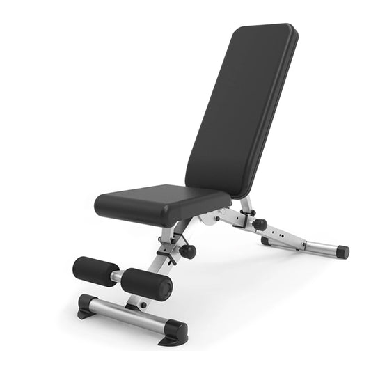 Adjustable Weight Bench with Dip Station & Barbell Rack – 6 Backrest Angles – 500kg Capacity Commercial Grade Strength Bench for Incline, Decline & Flat Training