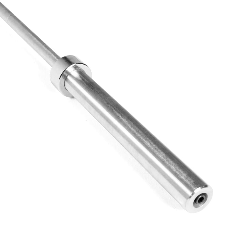Olympic 2" Barbell – Heavy-Duty Steel Bar with Spring Collars – 4ft to 7ft Options for Home Gym & Strength Training