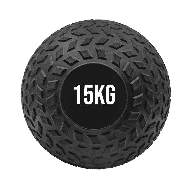 Treaded Slam Balls – No-Bounce Rubber Medicine Balls with Textured Grip for Strength, Core & MMA Training