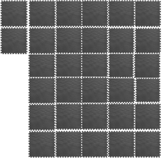 Interlocking Puzzle Exercise Mats – 10mm EVA Foam Tiles with Non-Slip Rubber Top & Shock Absorption – Water-Resistant Home Gym Flooring