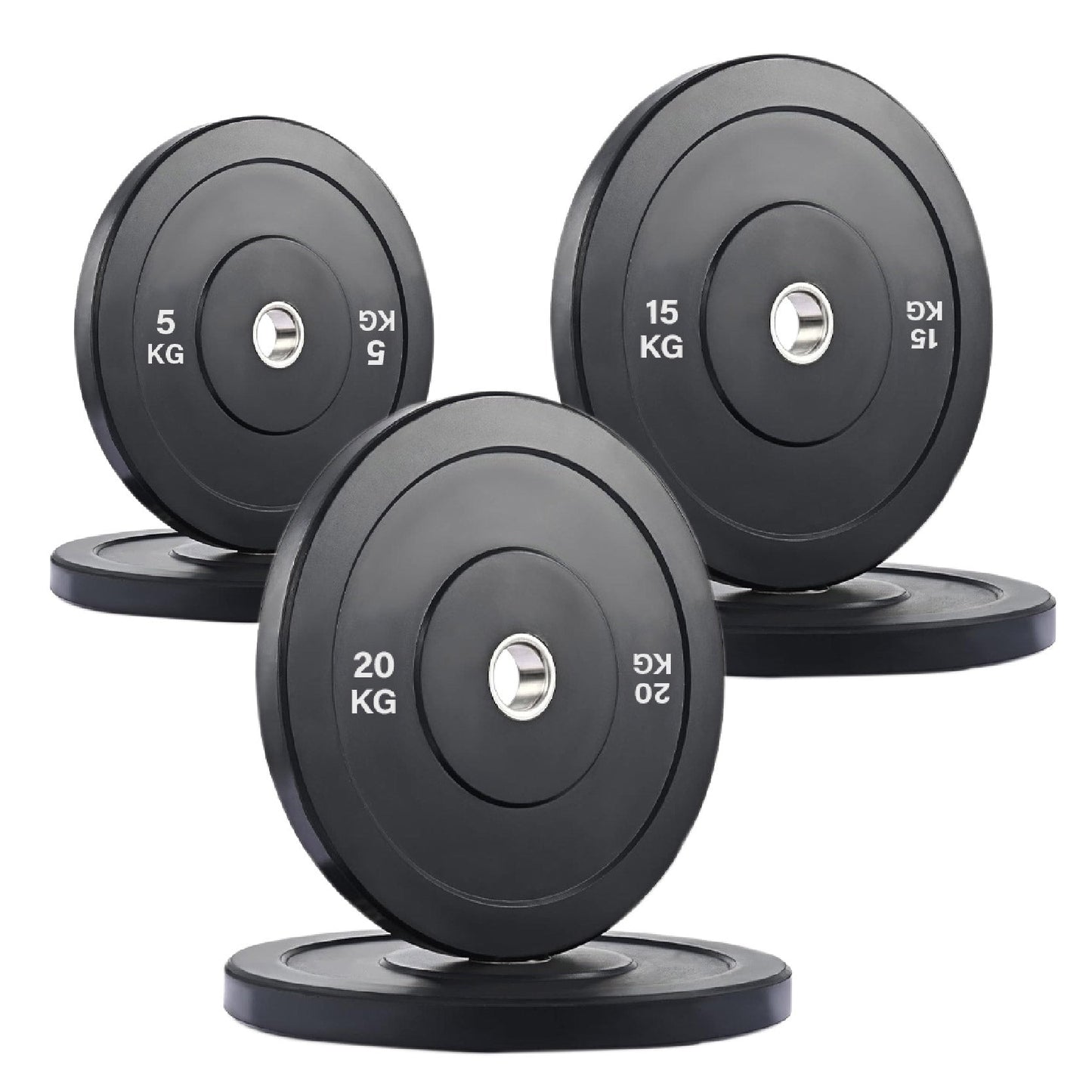 Olympic Bumper Plates – Premium Strength Training Discs for Home & Commercial Gyms – Singles, Pairs & Full Sets with Optional Barbells