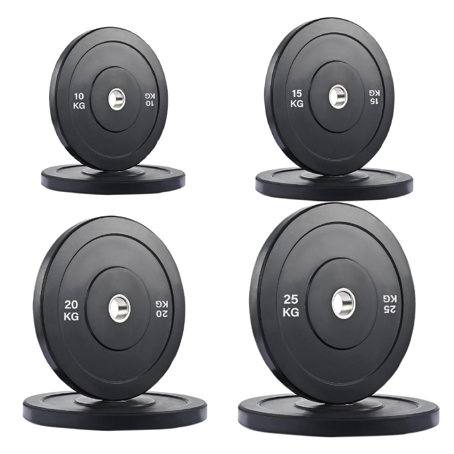 Olympic Bumper Plates – Premium Strength Training Discs for Home & Commercial Gyms – Singles, Pairs & Full Sets with Optional Barbells