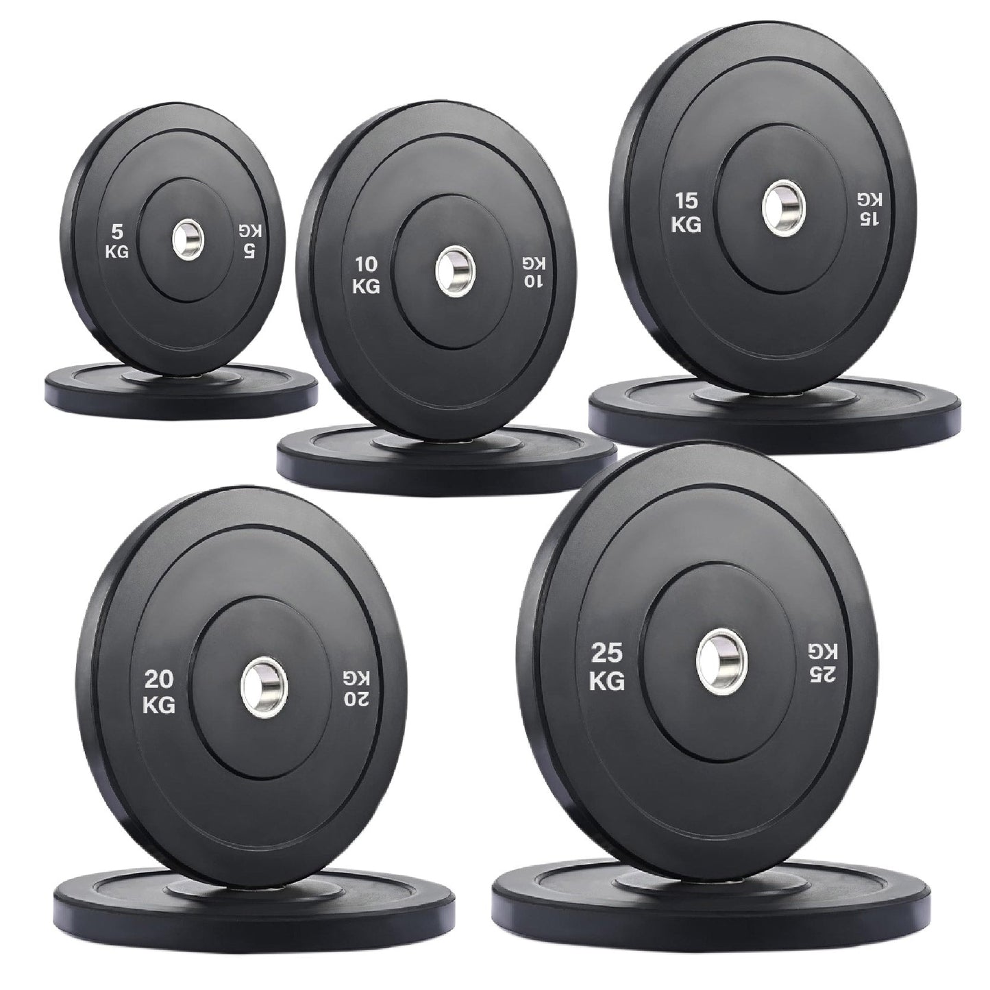 Olympic Bumper Plates – Premium Strength Training Discs for Home & Commercial Gyms – Singles, Pairs & Full Sets with Optional Barbells
