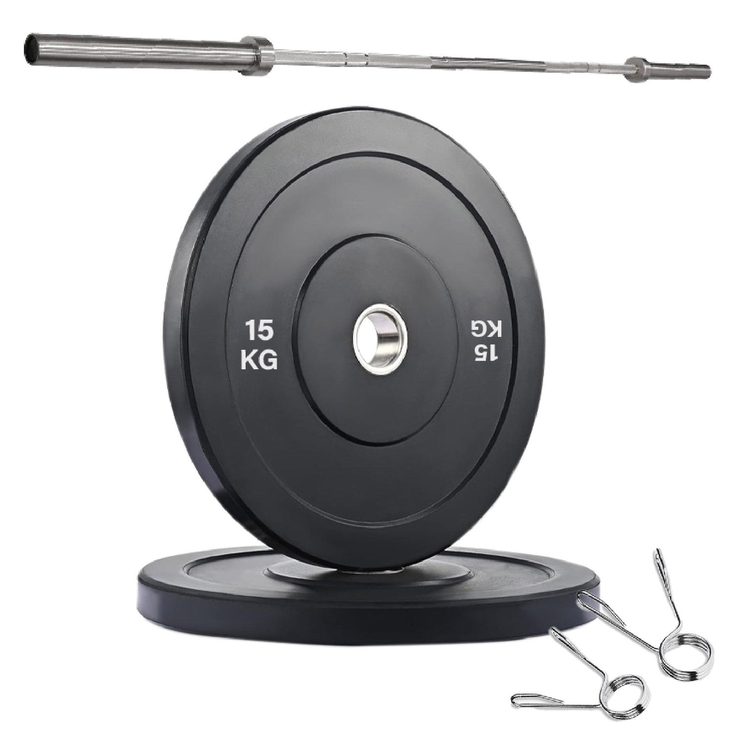 Olympic Bumper Plates – Premium Strength Training Discs for Home & Commercial Gyms – Singles, Pairs & Full Sets with Optional Barbells