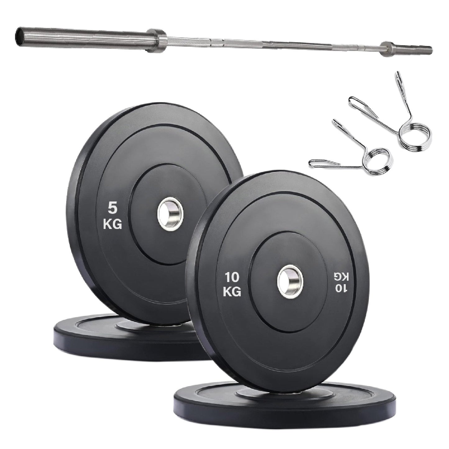 Olympic Bumper Plates – Premium Strength Training Discs for Home & Commercial Gyms – Singles, Pairs & Full Sets with Optional Barbells