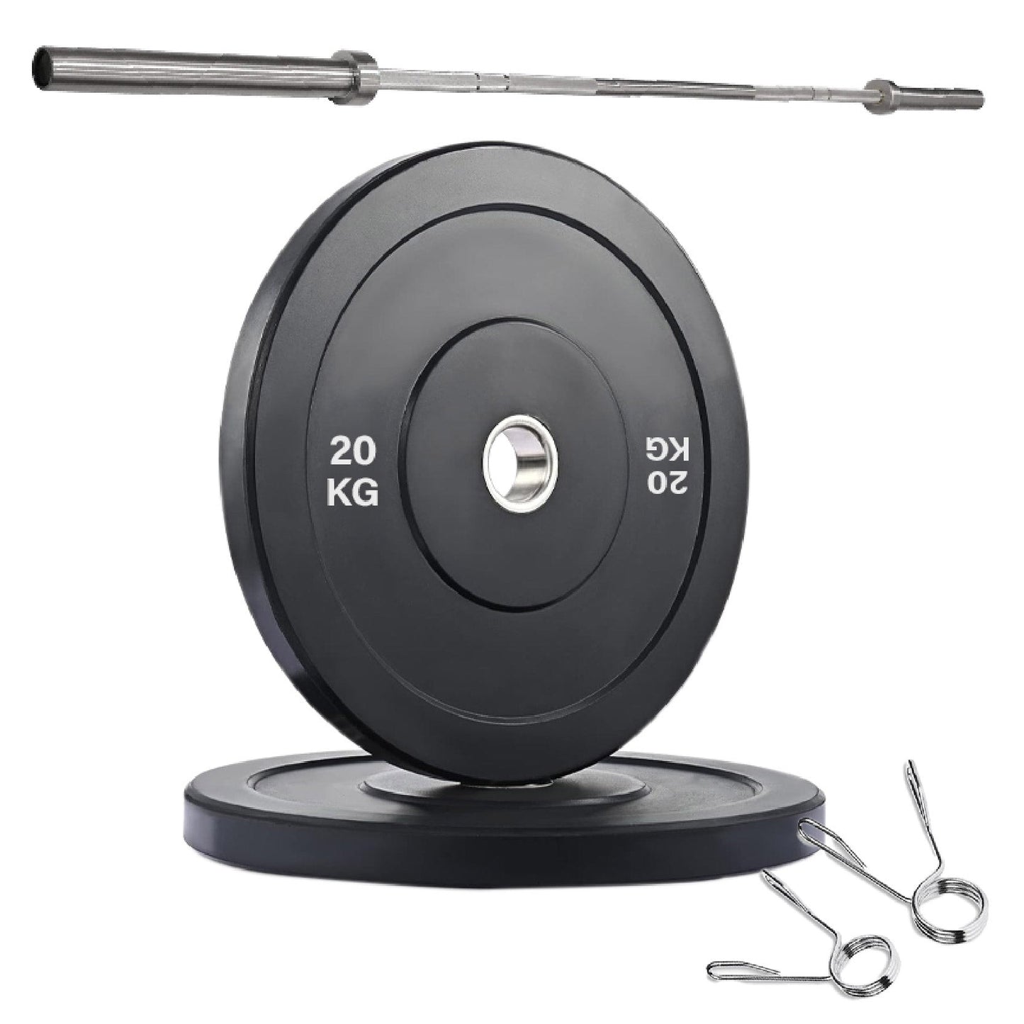 Olympic Bumper Plates – Premium Strength Training Discs for Home & Commercial Gyms – Singles, Pairs & Full Sets with Optional Barbells