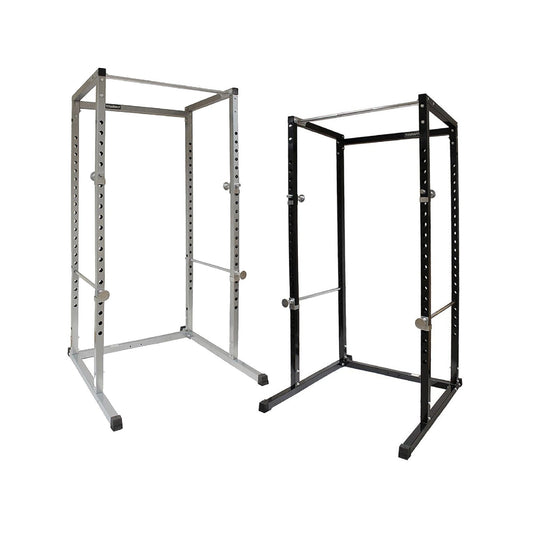 G100 Heavy-Duty Power Rack – Reinforced Steel Squat Cage with Pull-Up Bar & Adjustable Positions for Squats & Bench Press