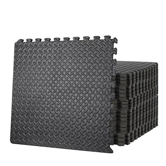 Interlocking EVA Foam 10 mm Puzzle Exercise Mat – Non‑Slip Durable Rubber-style Home Gym Flooring Tiles for Strength & Workout Rooms