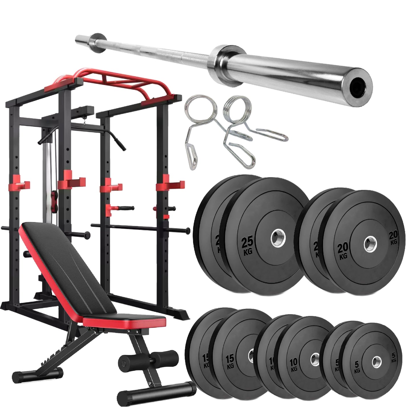 LAT Pulldown Machine – Dual Pulley Cable System with Adjustable Seat for Back & Upper Body Strength Training at Home