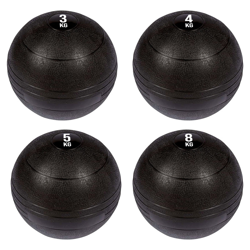 Heavy-Duty Slam Balls – No-Bounce, Textured Grip Workout Balls (3kg–25kg) for CrossFit, MMA, Strength & Core Training