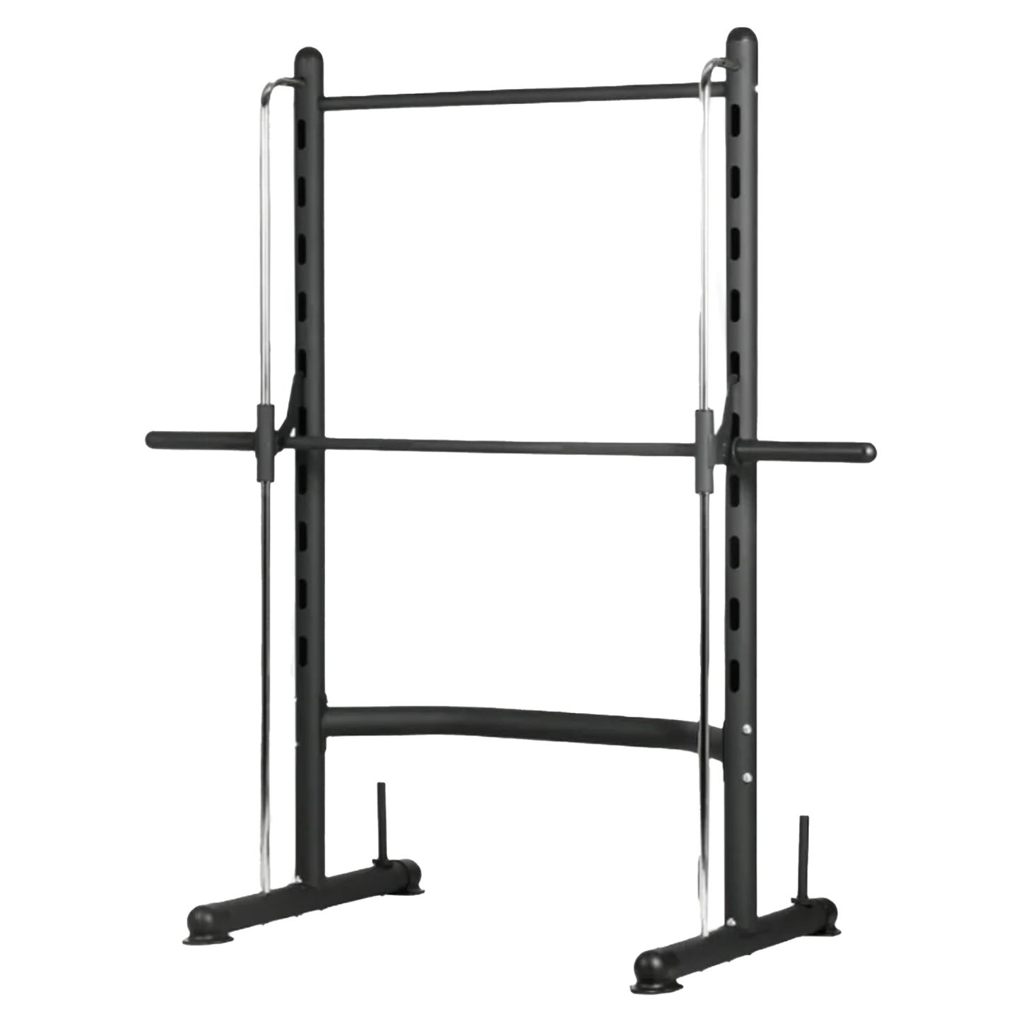 Smith Machine Squat Rack with Pull-Up Bar – 550lbs Max Load Multi-Function Weight Station – Heavy-Duty Steel Home Gym Equipment