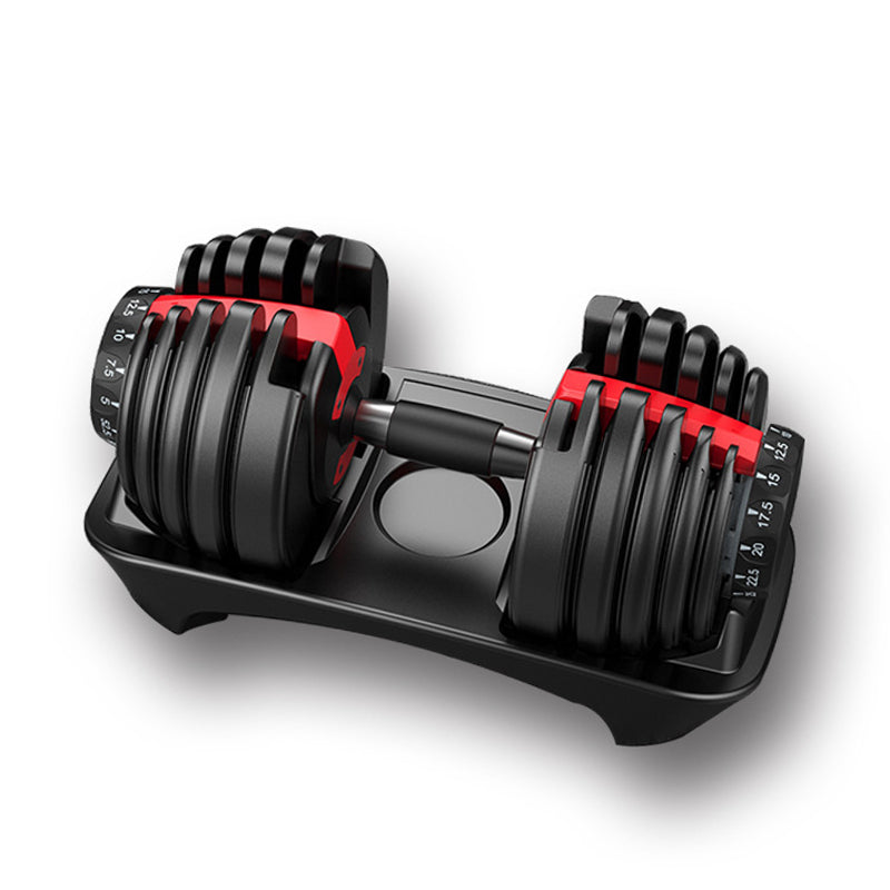 24kg Adjustable Dumbbell – 15-in-1 Quick Dial Weights, Non-Slip Handle, Space-Saving Home Gym Equipment