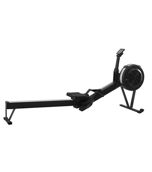 Adjustable Rowing Machine – 10-Level Air Resistance Rower | Silent, Foldable Aluminum Frame with Smart Display & Ergonomic Seat | Ideal for Home & Gym Workouts