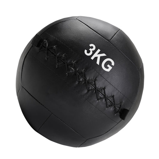 Wall Ball Medicine Ball Set – 3kg to 12kg Vinyl Balls for CrossFit, HIIT & Core Training – Heavy-Duty, Double-Stitched Design