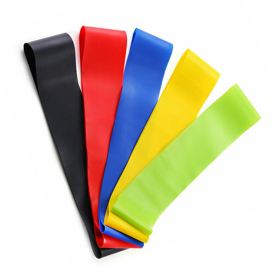 Resistance Bands Set – 5 Levels for Full-Body Workouts – Premium Latex Bands for Home Fitness, Strength & Stretching