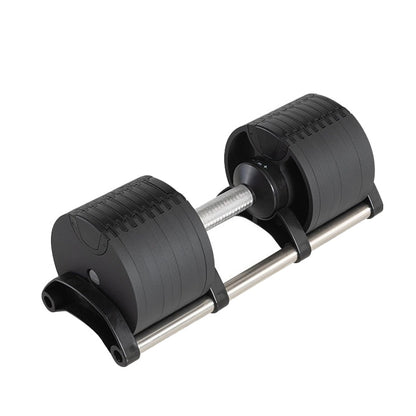 ROBURFLEX Adjustable Dumbbells 24–45kg – Quick Dial Weights, Anti-Slip Handle, Cast Iron – Single or Pair for Home Gym