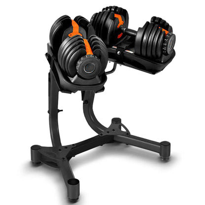40kg Adjustable Dumbbell – 17-in-1 Quick Dial, Non-Slip Handle, Space-Saving Home Gym Weight for All Fitness Levels