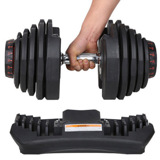 Adjustable Dumbbell Stand – Space-Saving Rack for 24kg & 40kg Dumbbells with Securing Strap – Heavy-Duty Home Gym Storage