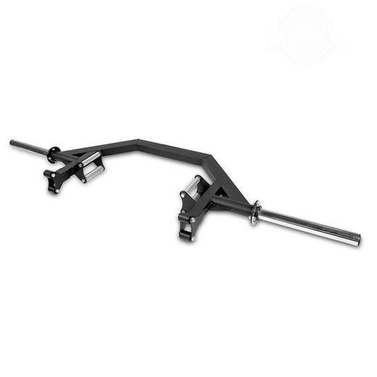 20kg Open Trap Bar – Hex Deadlift Bar with Built-In Jack & Rotating Sleeves – Olympic Compatible – Knurled Grip – Commercial Grade