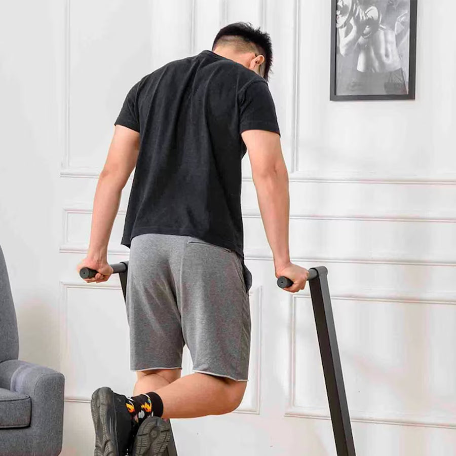 Heavy-Duty Dip Station – Reinforced Steel Triceps Bar with 200kg Capacity – Ergonomic Grips for Upper Body Strength – Home Gym Friendly Design