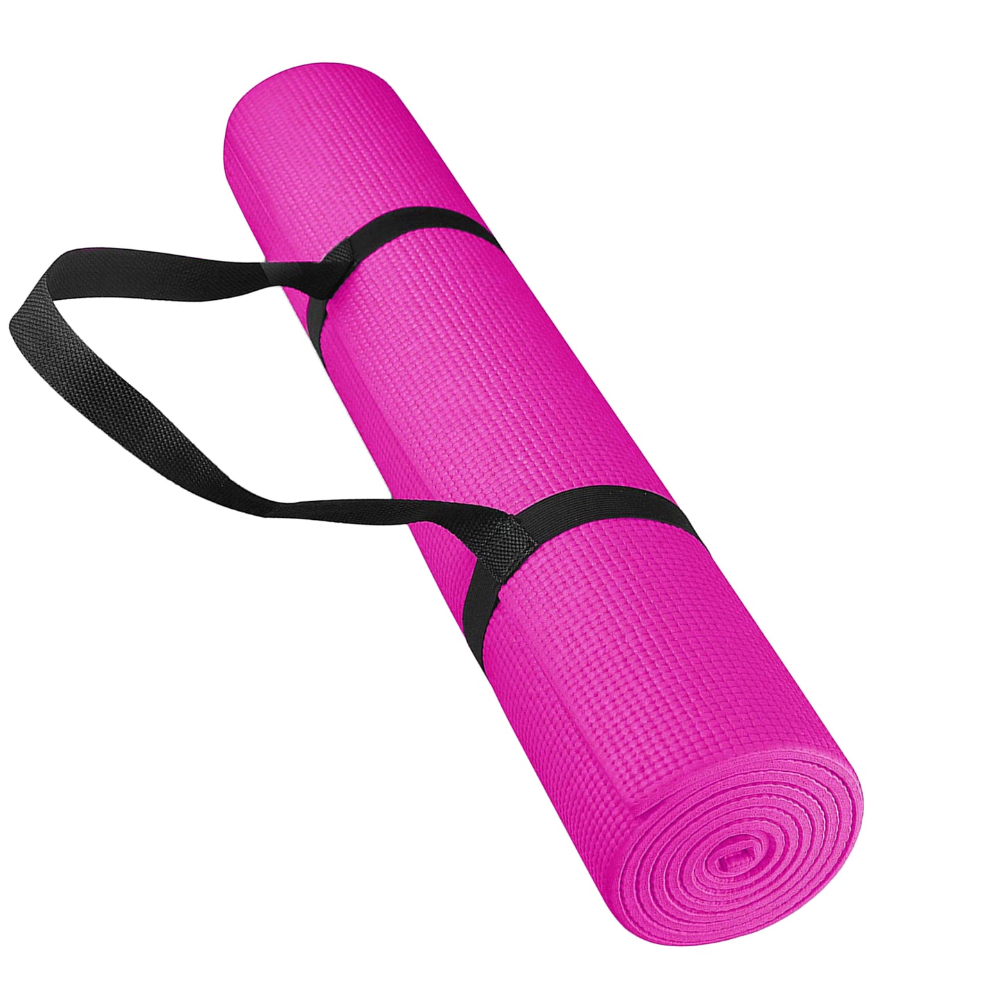 Extra Thick 15mm Yoga Mat – Non-Slip NBR Foam with Carry Strap – Cushioned, Eco-Friendly Pad for Pilates, HIIT & Home Workouts
