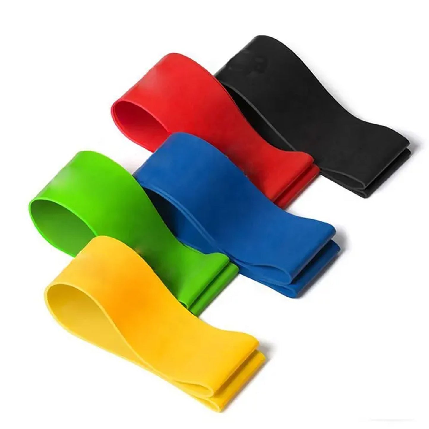 Resistance Bands Set – 5 Levels for Full-Body Workouts – Premium Latex Bands for Home Fitness, Strength & Stretching