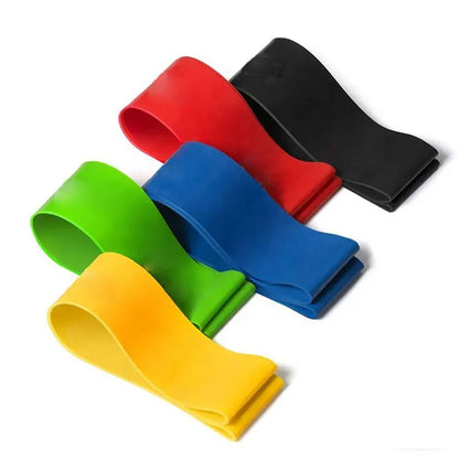 Resistance Bands Set – 5 Levels for Full-Body Workouts – Premium Latex Bands for Home Fitness, Strength & Stretching