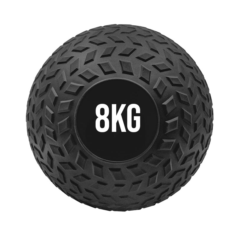 Treaded Slam Balls – No-Bounce Rubber Medicine Balls with Textured Grip for Strength, Core & MMA Training