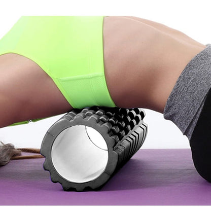 EVA Foam Massage Roller – Deep Tissue Recovery Tool with Grid Texture for Back, Legs & Core – 30cm, 45cm & 60cm Options