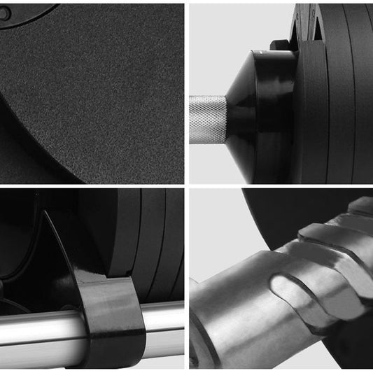 ROBURFLEX Adjustable Dumbbells 24–45kg – Quick Dial Weights, Anti-Slip Handle, Cast Iron – Single or Pair for Home Gym