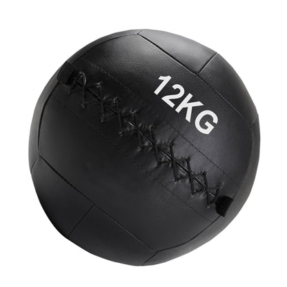 Wall Ball Medicine Ball Set – 3kg to 12kg Vinyl Balls for CrossFit, HIIT & Core Training – Heavy-Duty, Double-Stitched Design