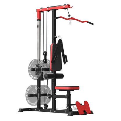 Multi Gym Machine with 45kg/66kg Weight Stack – Compact Home Fitness Station for Full-Body Workouts – Heavy-Duty Strength Training System