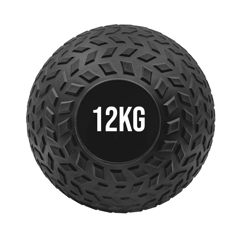 Treaded Slam Balls – No-Bounce Rubber Medicine Balls with Textured Grip for Strength, Core & MMA Training