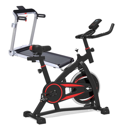 Premium Indoor Exercise Bike – Quiet Belt Drive, LCD Display & Adjustable Resistance – Customisable for Home Workouts