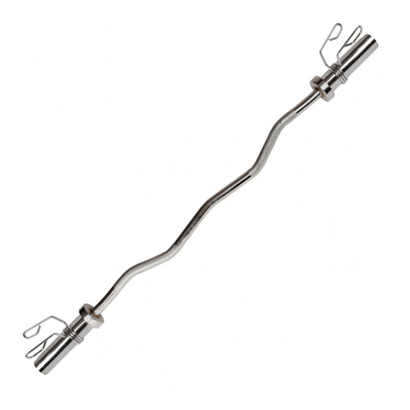 Olympic 2" Spring Collars – Chrome Barbell Clips with Quick-Release – Secure Weight Locking for Strength Training