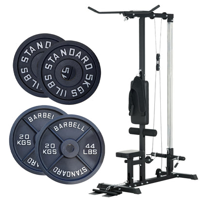 Multi Gym Machine with 45kg/66kg Weight Stack – Compact Home Fitness Station for Full-Body Workouts – Heavy-Duty Strength Training System