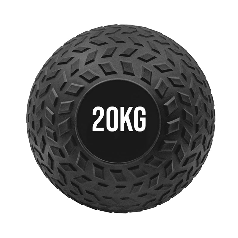Treaded Slam Balls – No-Bounce Rubber Medicine Balls with Textured Grip for Strength, Core & MMA Training