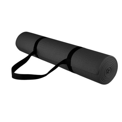 Extra Thick 15mm Yoga Mat – Non-Slip NBR Foam with Carry Strap – Cushioned, Eco-Friendly Pad for Pilates, HIIT & Home Workouts