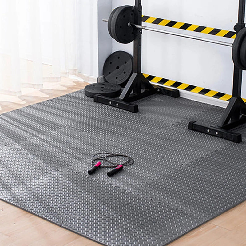 Interlocking EVA Foam 10 mm Puzzle Exercise Mat  – Non‑Slip Durable Rubber-style Home Gym Flooring Tiles for Strength & Workout Rooms