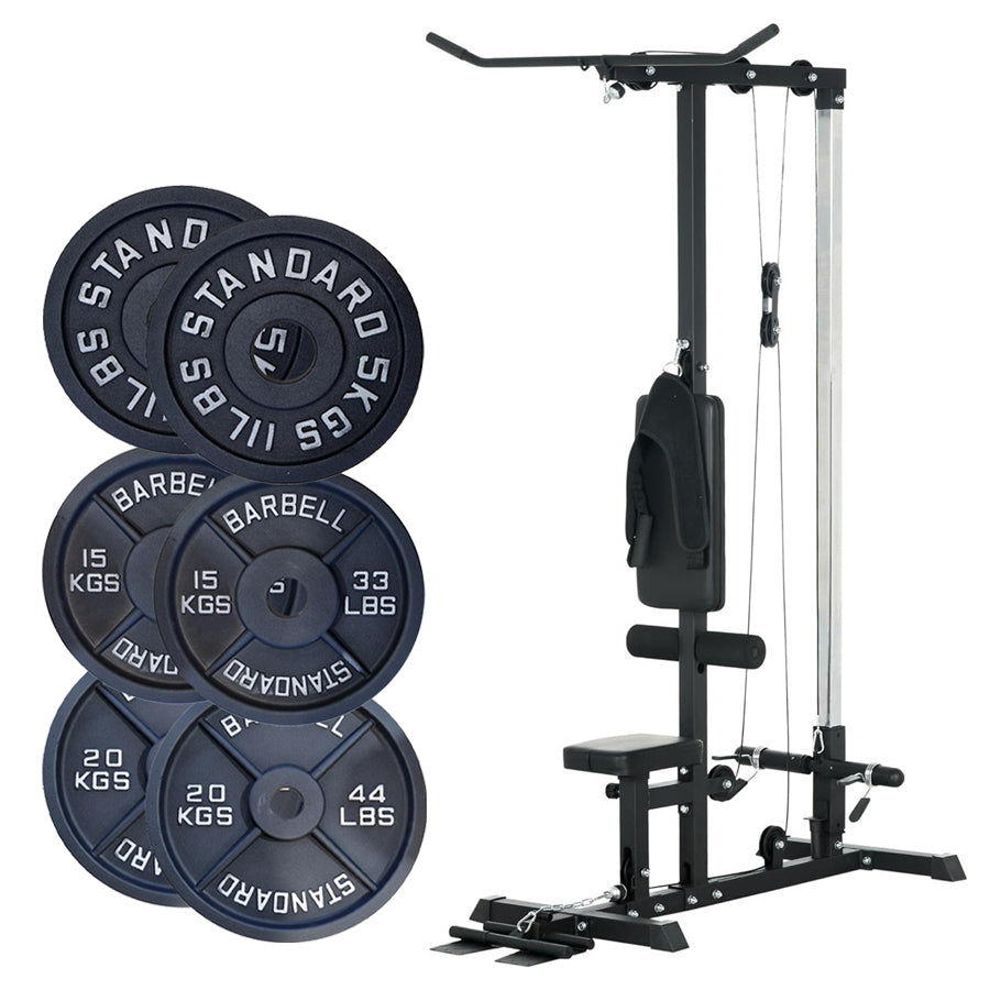 Multi Gym Machine with 45kg/66kg Weight Stack – Compact Home Fitness Station for Full-Body Workouts – Heavy-Duty Strength Training System