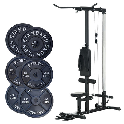Multi Gym Machine with 45kg/66kg Weight Stack – Compact Home Fitness Station for Full-Body Workouts – Heavy-Duty Strength Training System