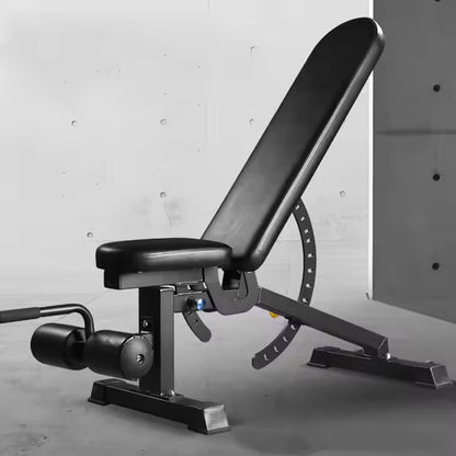 Adjustable Weight Bench with 9 Positions | 450kg Capacity Commercial Gym Bench | Foldable, Cushioned Full-Body Workout Bench for Home or Studio Strength Training