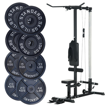 Multi Gym Machine with 45kg/66kg Weight Stack – Compact Home Fitness Station for Full-Body Workouts – Heavy-Duty Strength Training System