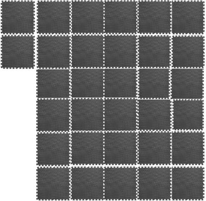 Interlocking Puzzle Exercise Mats – 10mm EVA Foam Tiles with Non-Slip Rubber Top & Shock Absorption – Water-Resistant Home Gym Flooring