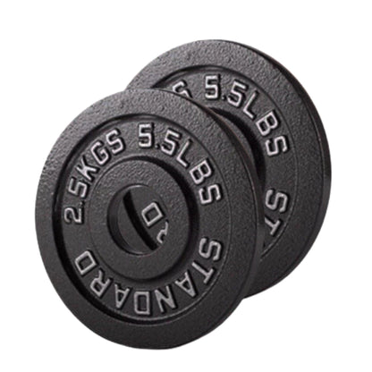Cast Iron Weight Plates – Premium Strength Training Discs for Home & Commercial Gyms – Singles, Pairs & Full Sets with Optional Barbells