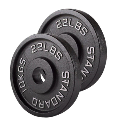 Cast Iron Weight Plates – Premium Strength Training Discs for Home & Commercial Gyms – Singles, Pairs & Full Sets with Optional Barbells